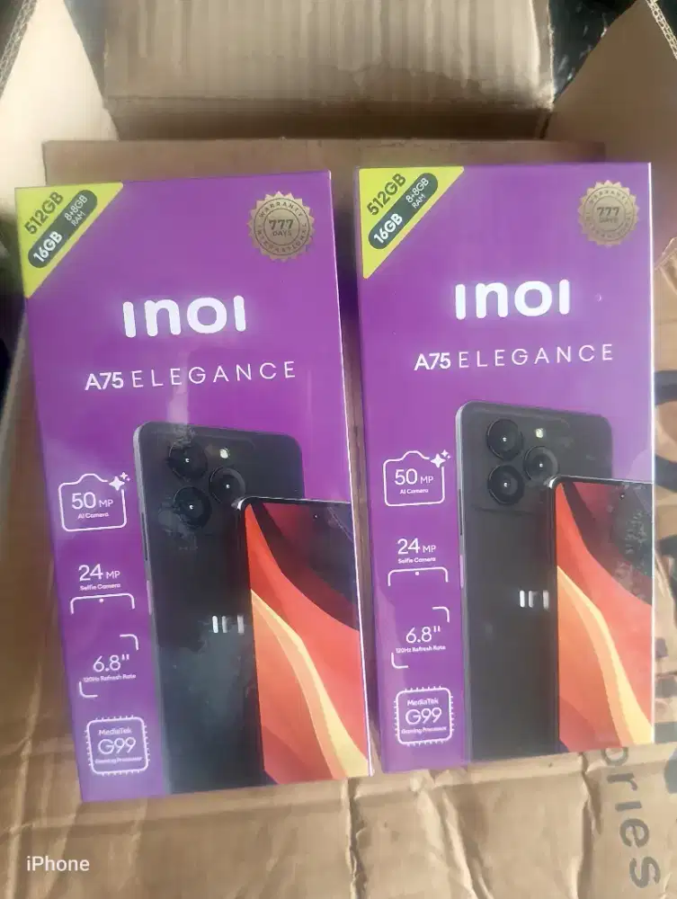 Inoi A75E BNiB Segel 16/512 Ufs Nfs G99