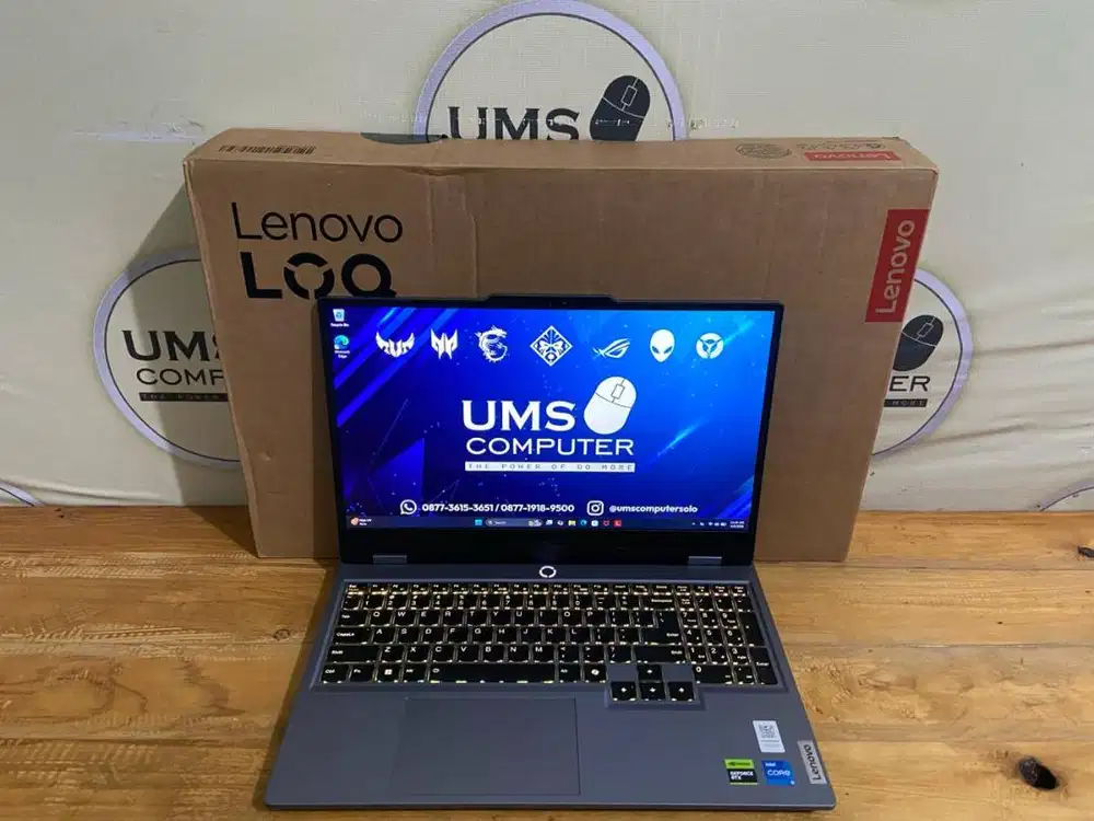 LENOVO LOQ 15IRX9 CORE I5 13450HX Ram 16GB SSD 512GB RTX 3050 6GB