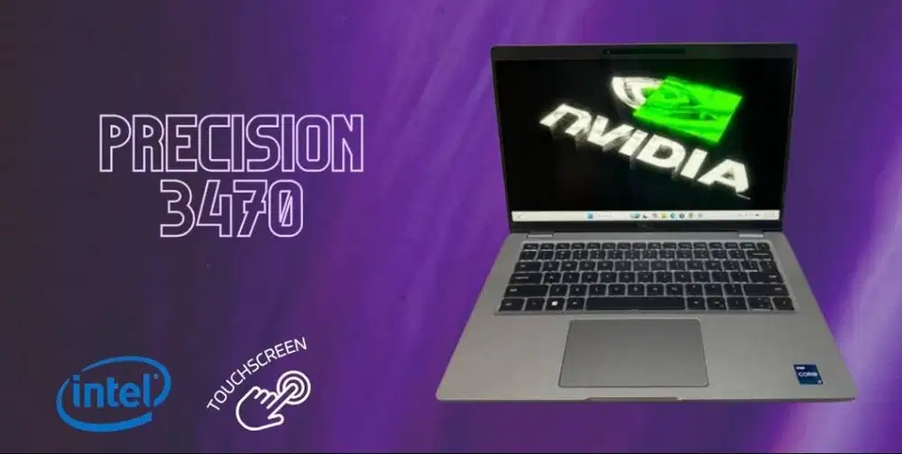 Laptop Dell Precision 3470 Core i7 Gen12 32GB DDR5 14inch N-RV