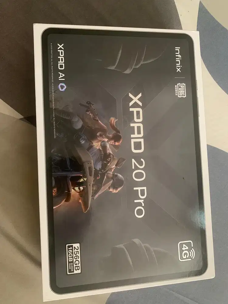 Infinix xpad 20 pro 256 gb warna greyy