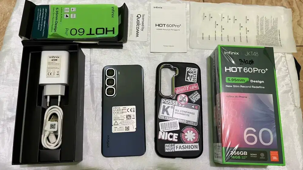INFINIX HOT 60 PRO PLUS 8/256 GARANSI PANJANG FEB 2027 99% MULUS