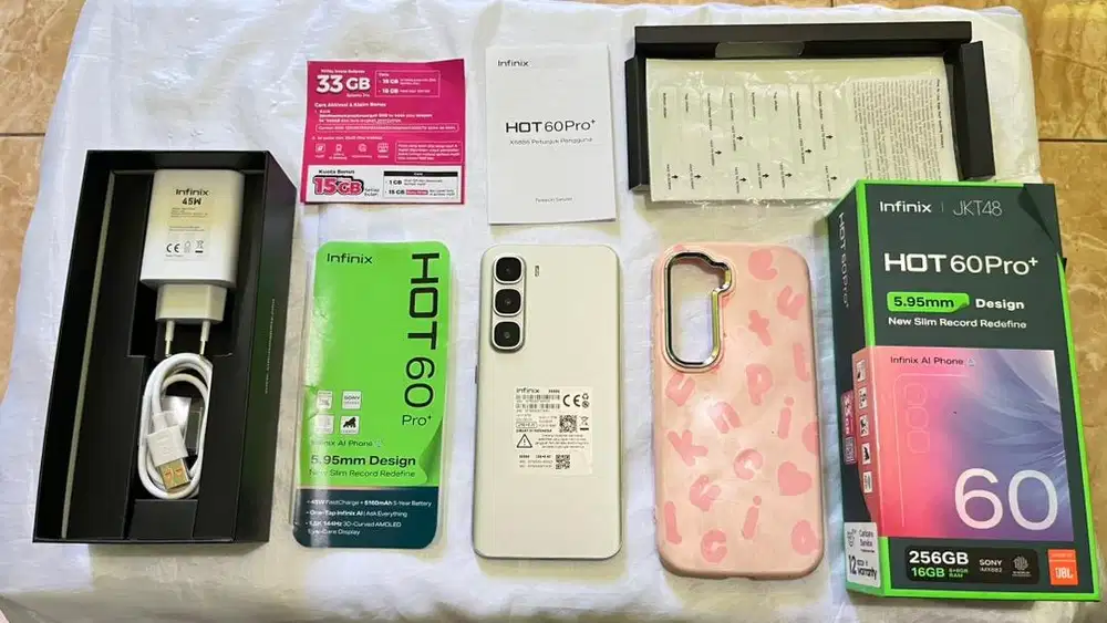 INFINIX HOT 60 PRO PLUS 8/256 PEMAKAIAN 1 BULAN JOS JIS KAYAK BARU