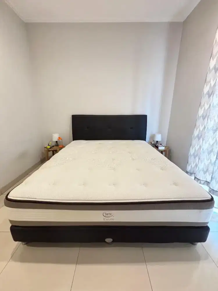[PRELOVED] Springbed Estate Full Set 180x200 – Nyaman & Terawat