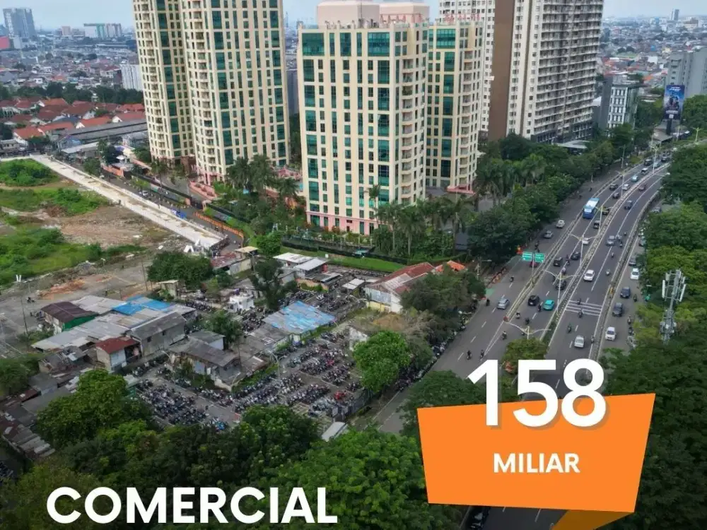 Dijual Tanah Komersial Premium dekat dengan Mall Kota Kasablanka cocok untuk perkantoran, apartment zona komersial ungu