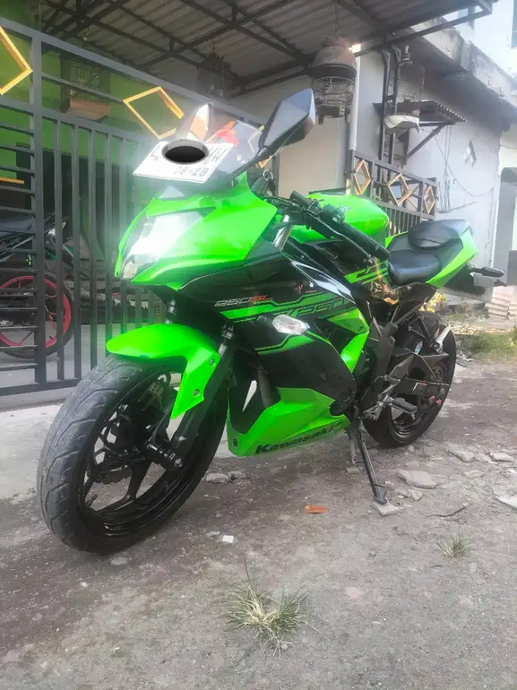 Kawasaki ninja 250 mono 2017 pembelian 2018