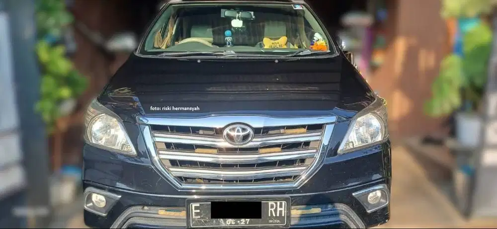 DIJUAL TOYOTA KIJANG INNOVA 2.0 G BENSIN TAHUN 2014 – LOW KM 65ribuan