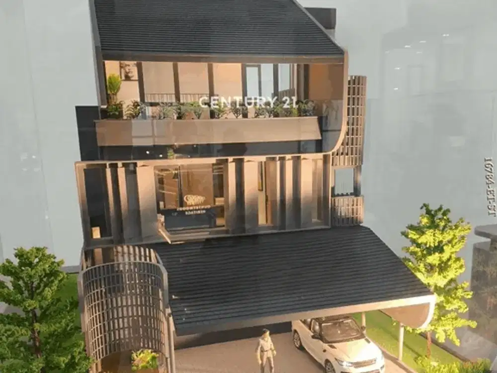 Dijual Rumah Brandnew design by Atelier Riri, di dalam cluster one gate system di Pondok Ranji, Bintaro