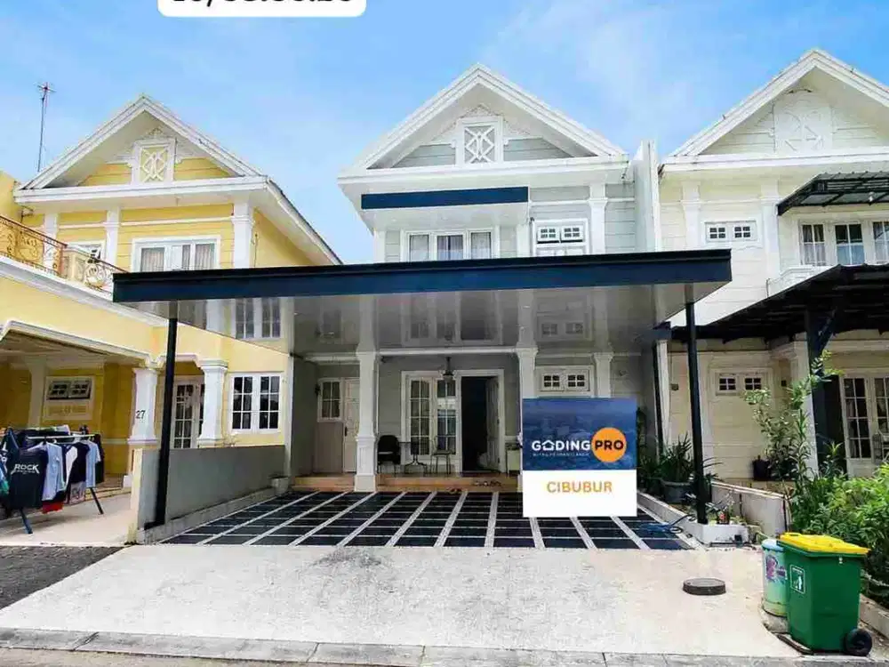 Jual cepat rumah cantik clasic modern style. Kota Wisata Cibubur.