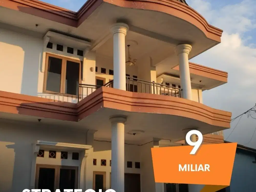 Rumah dengan lokasi strategis di dekat Puspitek BSD cocok untuk kost kostan dan rumah tinggal