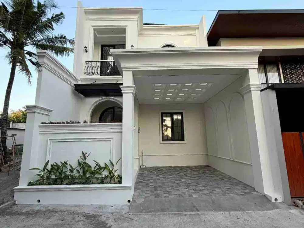 RUMAH BARU MEWAH AMERICAN CLASSIC MODERN 2 LANTAI DI WEDOMARTANI NGEMPLAK SLEMAN