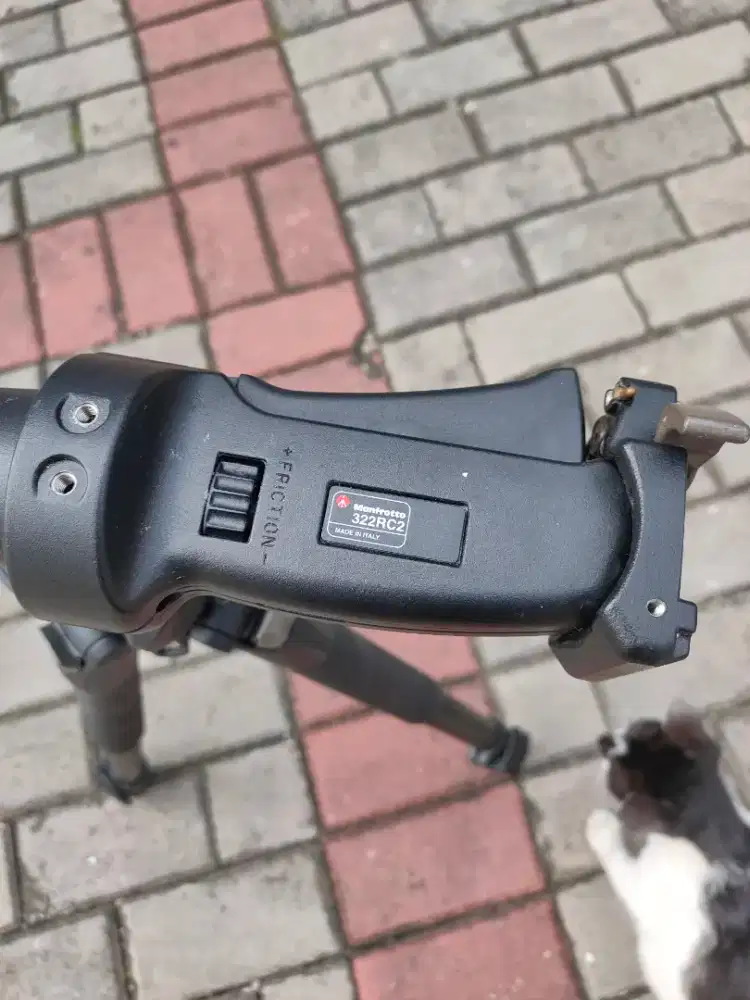Tripod camera Manfrotto 322RC2 ball head fullset with MBAG80P