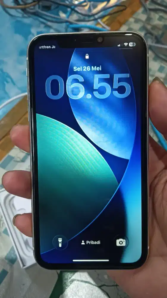 iPhone 11 128 ID/A jaringan aman all op