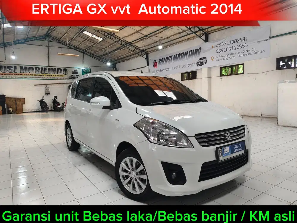 Suzuki ERTIGA GX 1.4 Bensin AT 2014 Good condition