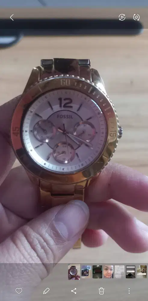 Jam Fossil ES3815
