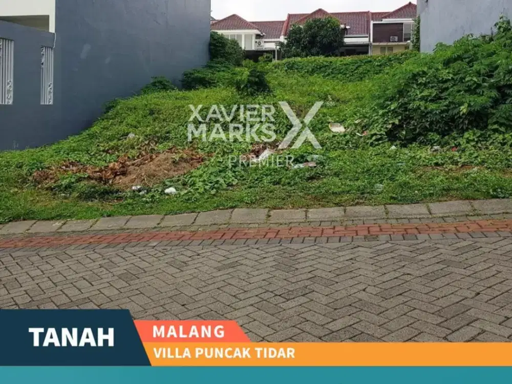 Dijual Tanah Kavling di Villa Puncak Tidar Malang dekat Elpico