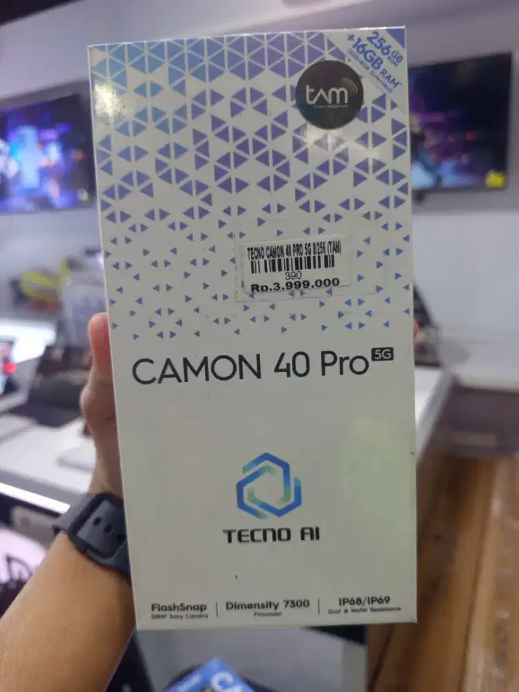 TECNO CAMON 40 PRO 5G 8/256 GB READY STOCK DI TOKO ATLANTIS JEMPONG