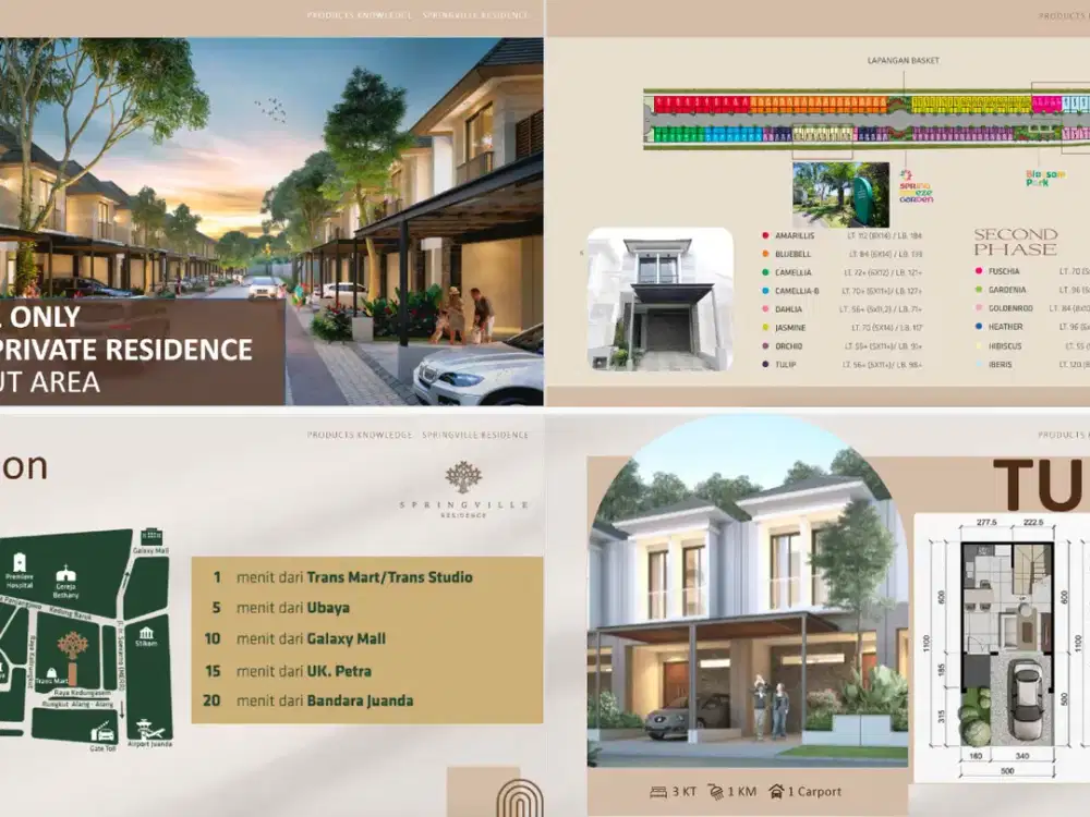 Springville Surabaya Timur (Modern Exclusive w/ Harmoniusly Cheerful) - Subisdi DP