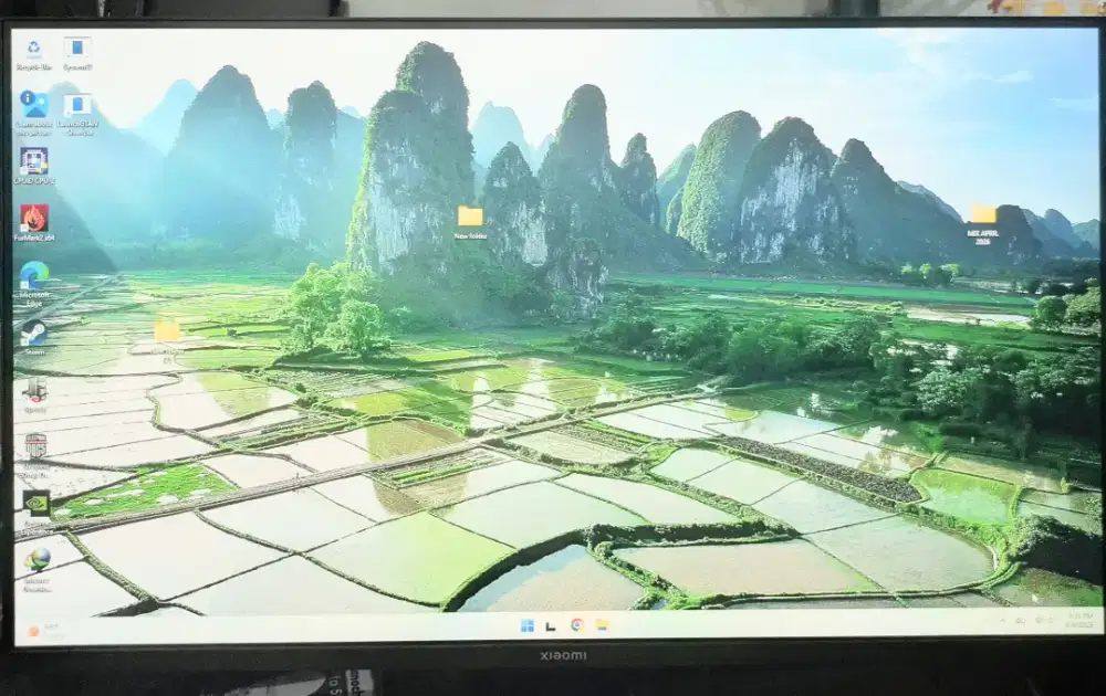 Jual monitor Xiaomi mi 27 inch 100 hz (garansi on)