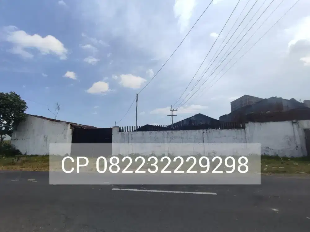dijual murah gudang dan tanah 1,5 hektar di jember (cocok untuk gudang distributor)