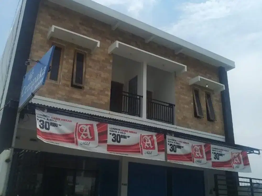 Disewakan Ruko 2 Lantai Strategis Dekat Ring Road Barat Trihanggo Sleman Dekat Kampus UNISA, UTY & MMTC