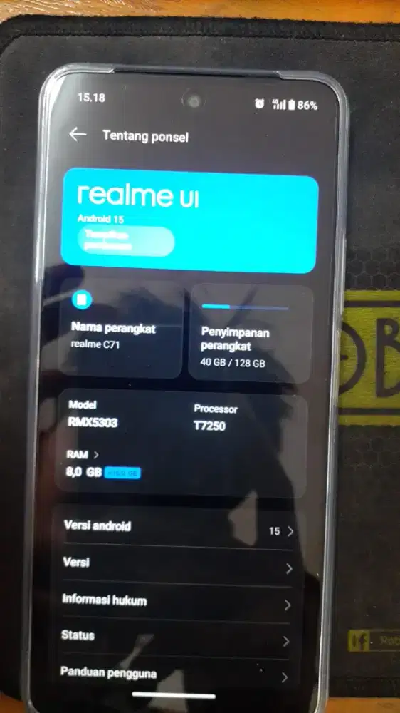 REALME C71 RAM 8+16/128