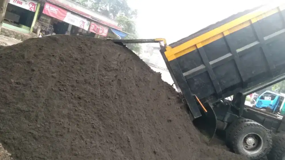 Material pasir ayak basecourse pasir cilegon