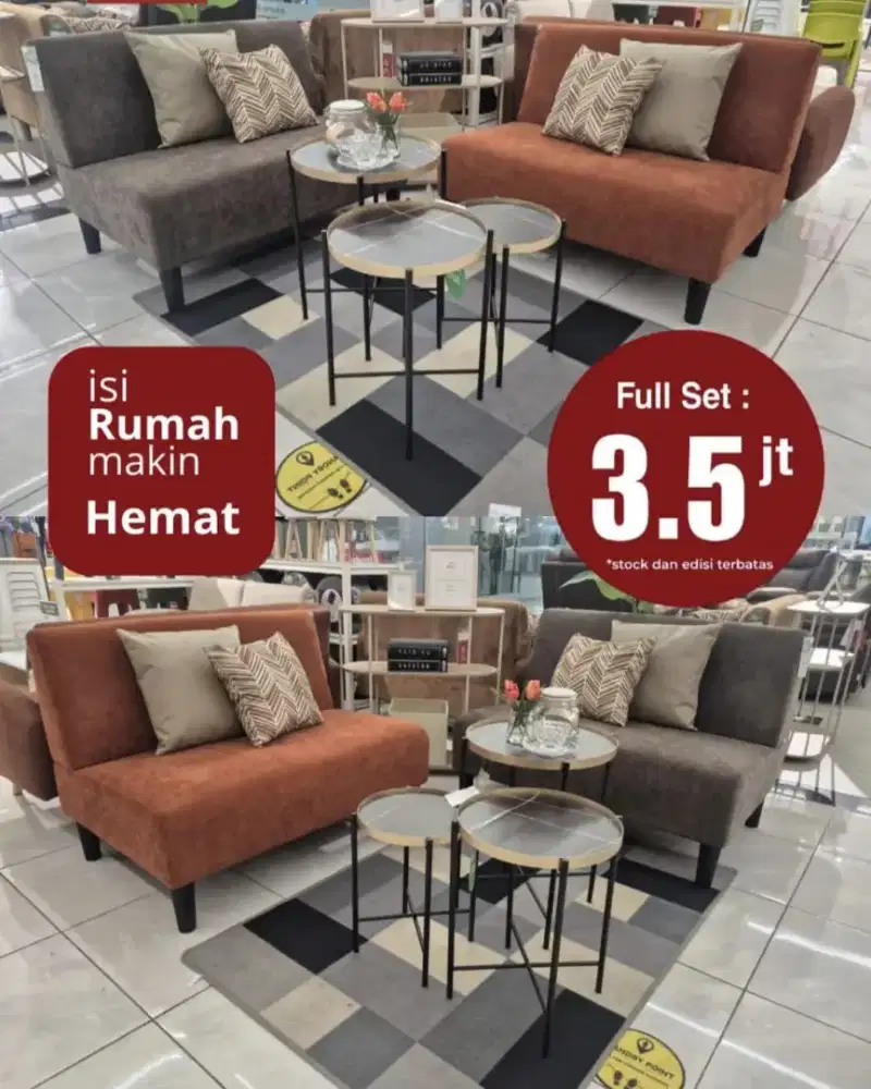 Set Sofa Baru Murah