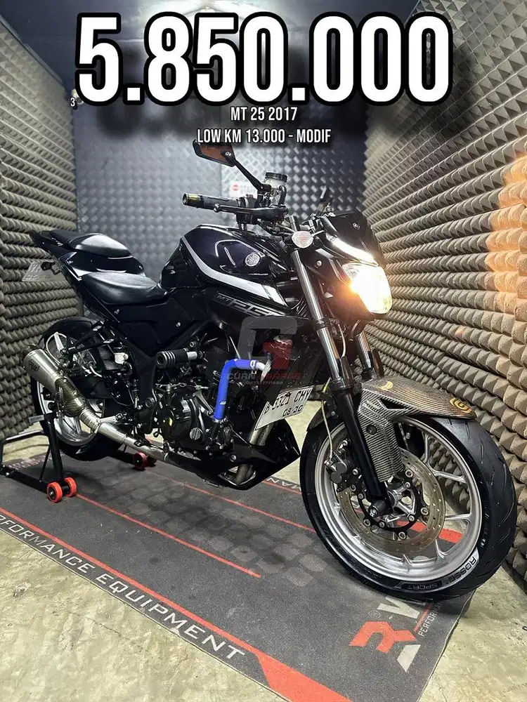 MT 25 OR MT25 2017 LOW KM 13XXX MODIF RAWATAN SUPERB UNIT BRO