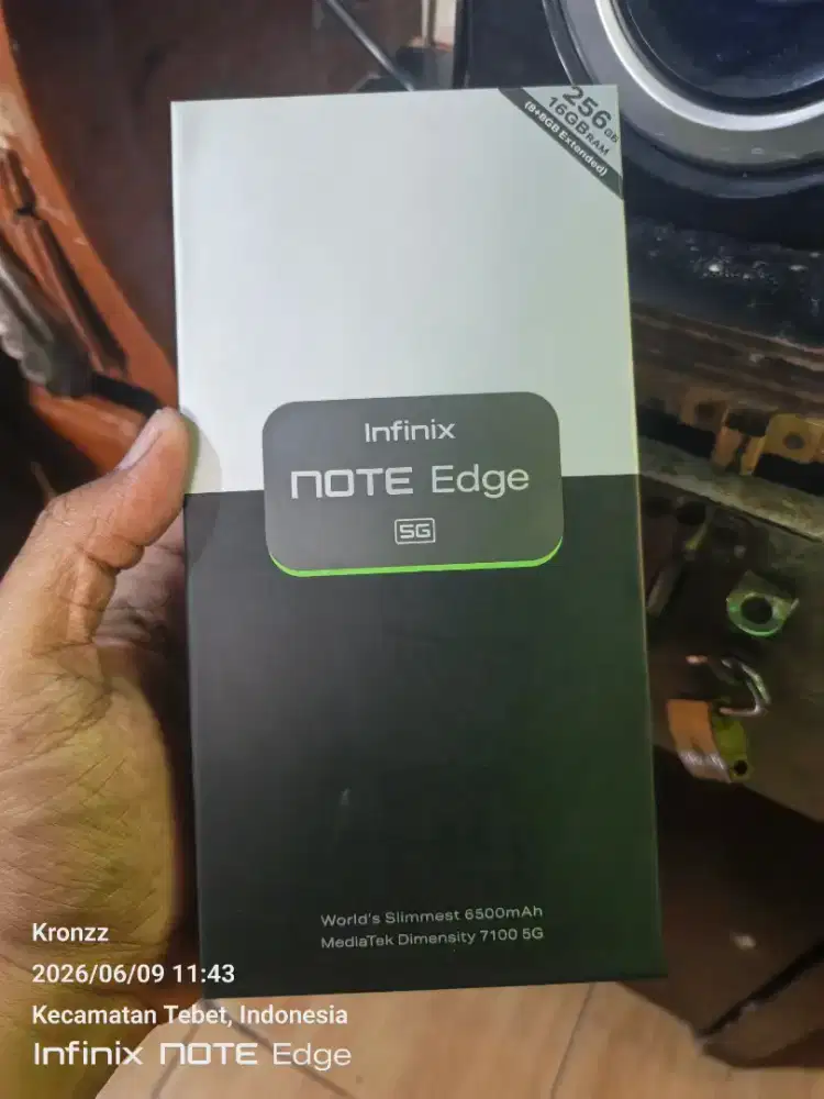 Infinix note edge 8/256 5G Curve