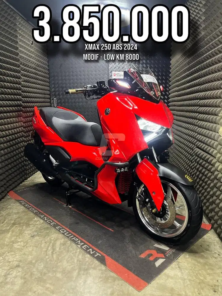 XMAX 250 2024 ABS MODIF LOW KM 8XXX RAWATAN SUPERB UNIT BRO