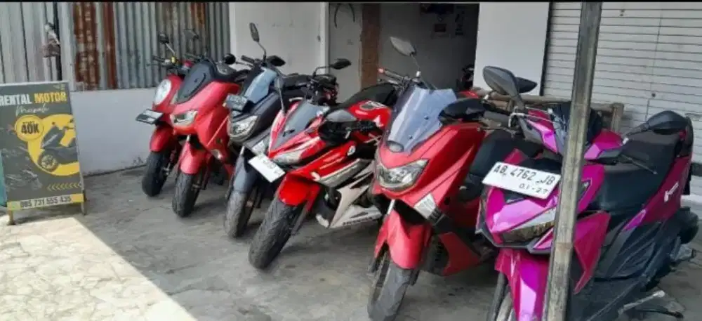 Rental motor yogya, tugu, lempuyangan, giwangan