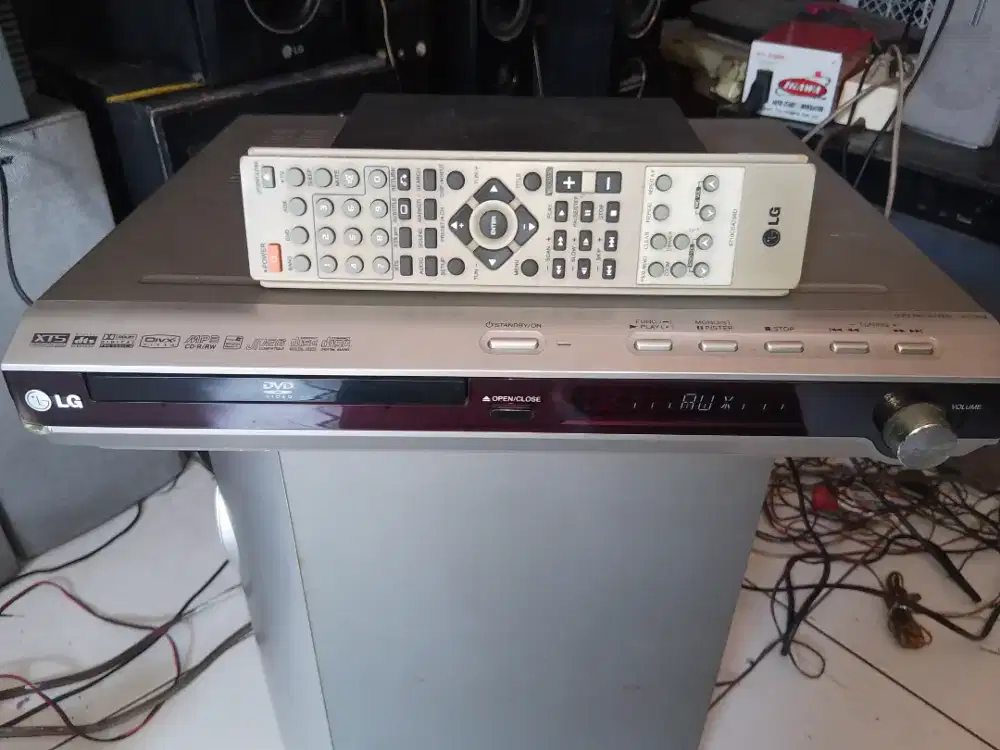 LG Amplifier Home Theater 5.1, remote , full ori, utuh, mulus