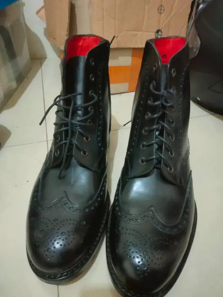 Di Jual Sepatu Boots Fortuna Shoes