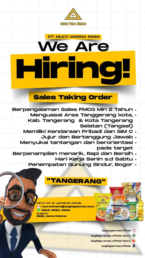 Loker Sales Taking Order