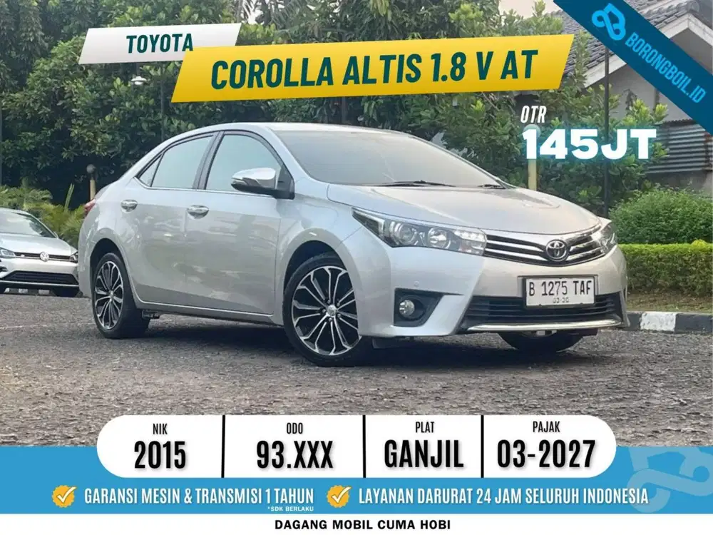 Toyota altis V 1.8 2015 AT