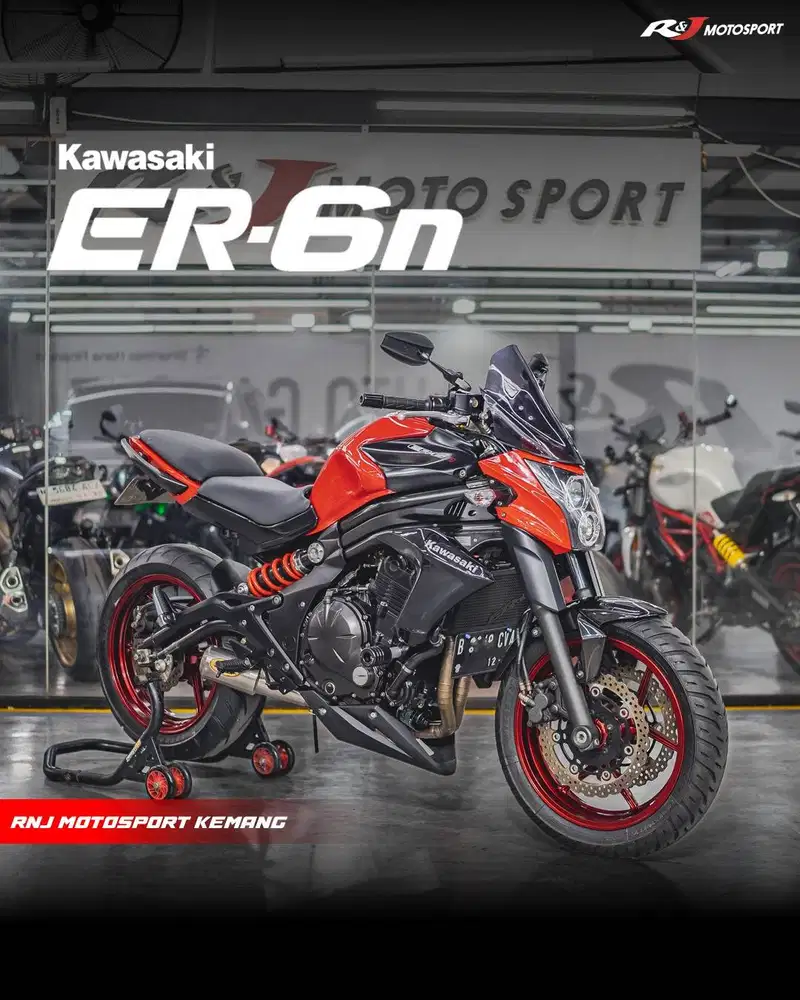 Kawasaki ER6N Nik 2012 TNT Exhaust Km 22.000an Full Paper
