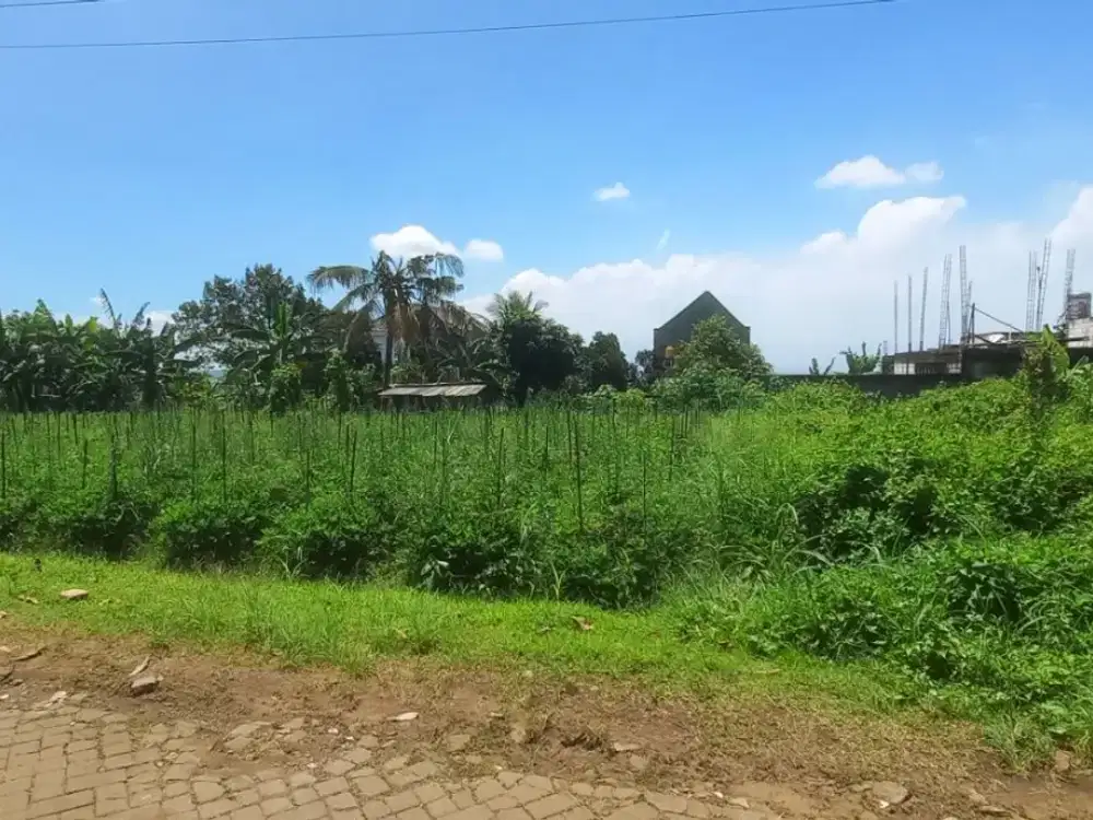 5 Menit Kampus UB Malang Row Jalan 6 Meter Cocok Bangun Kos Kosan Tanah Malang