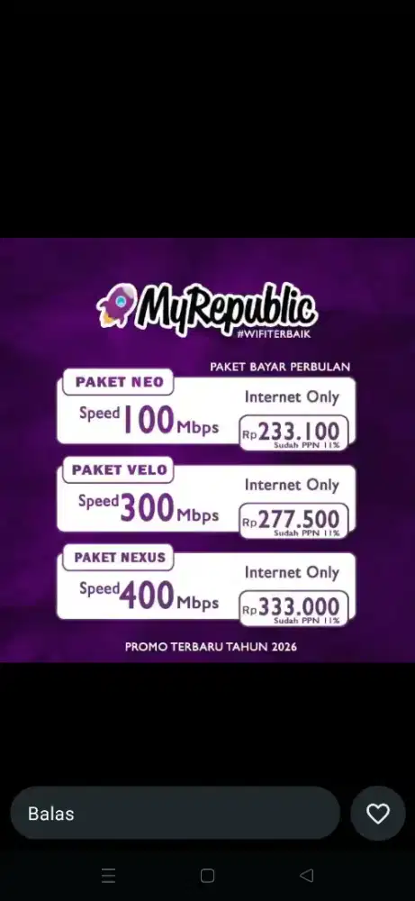 Jagakarsa Jaksel Promo pemasangan internet myrepublic wifi myrepublic