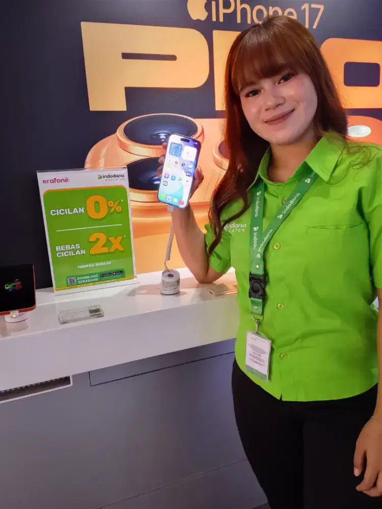 IPHONE 16 PRO (CICILAN BUNGA 0%) SYARAT KTP AJA