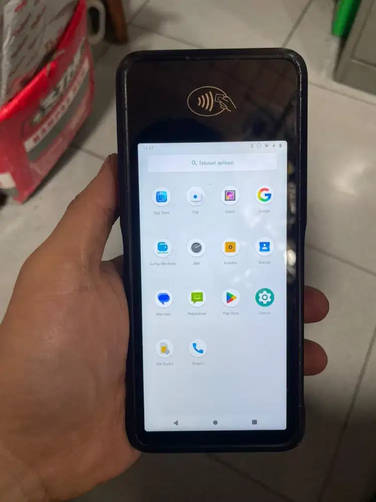 Android POS advan Harvard komplit dengan printer untuk kasir