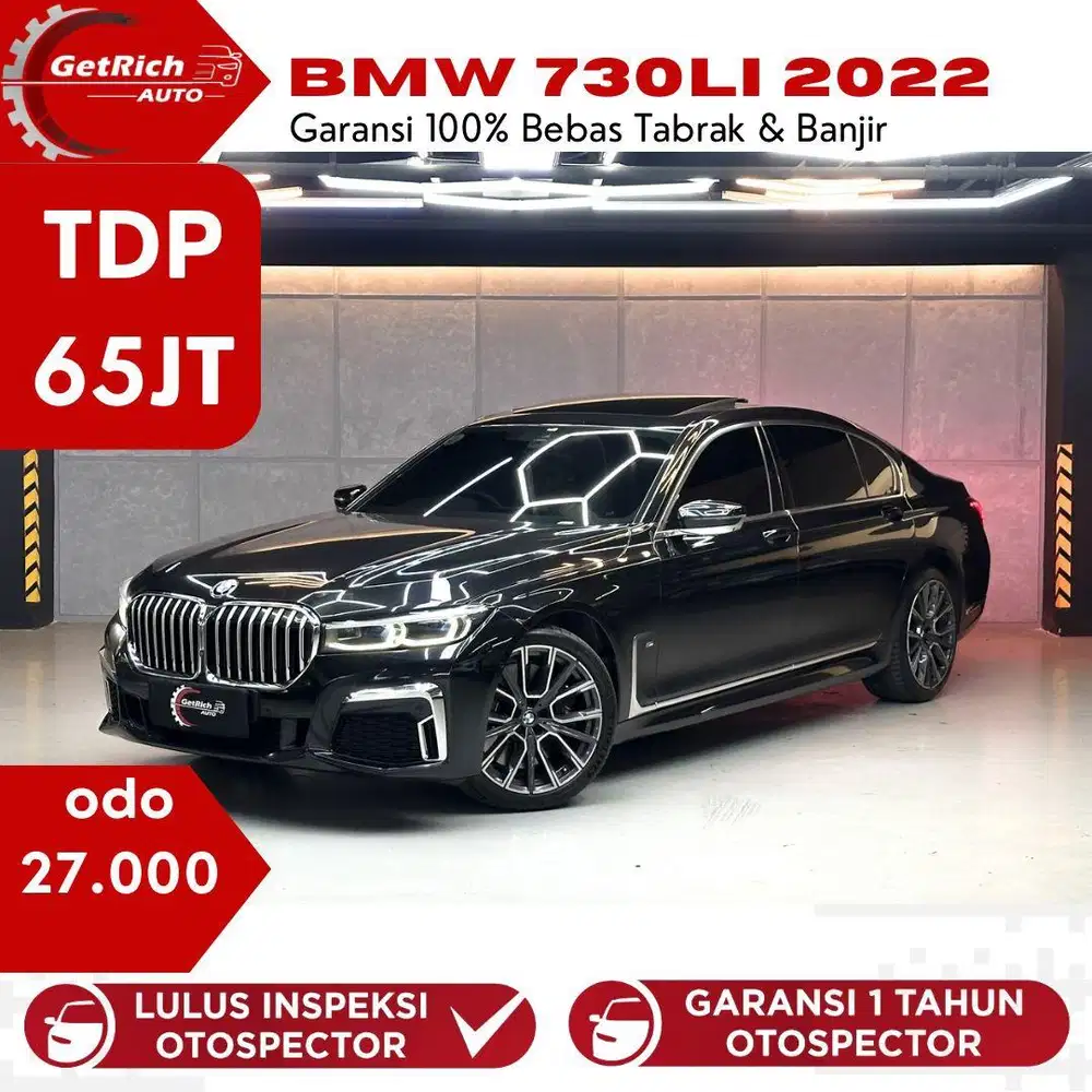 BMW 730Li M Sport 2022 Odo 27Rb