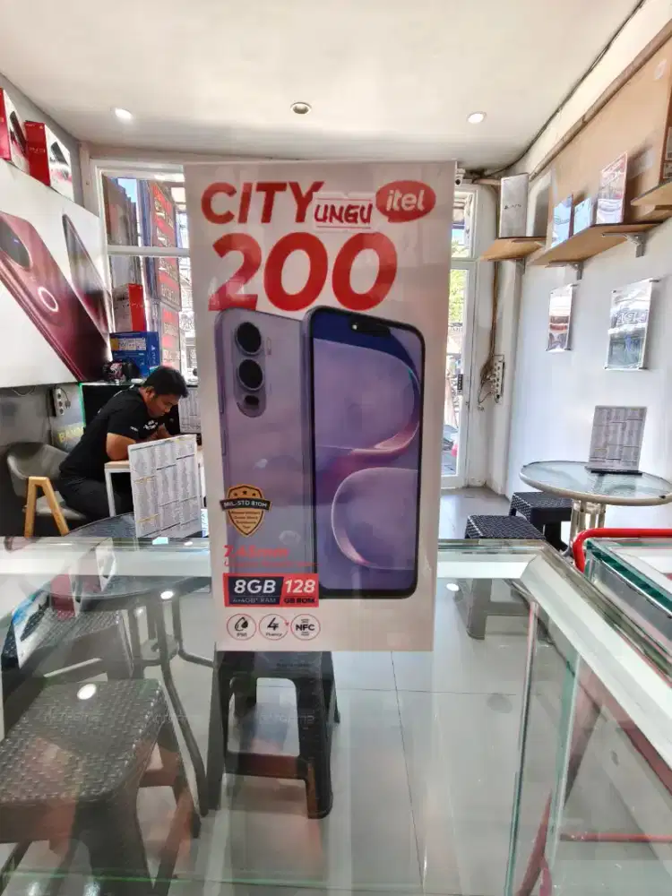MURMER ITEL CITY200 RAM 4GB ROM 128GB