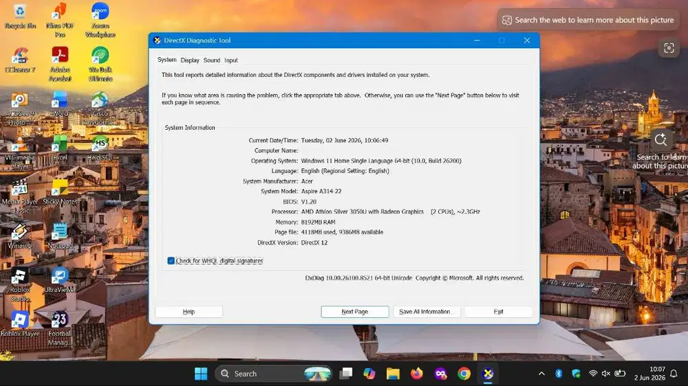 Jual Laptop Acer Aspire 3