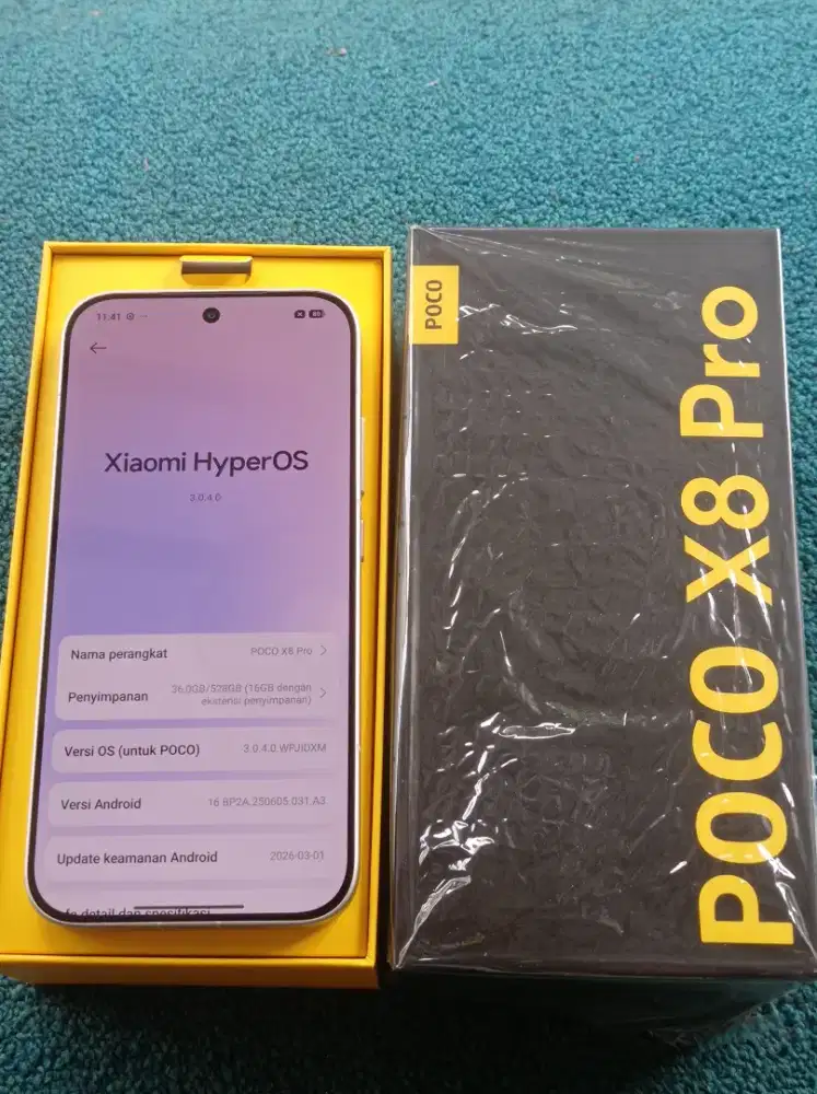 POCO X8 PRO RAM 12/512