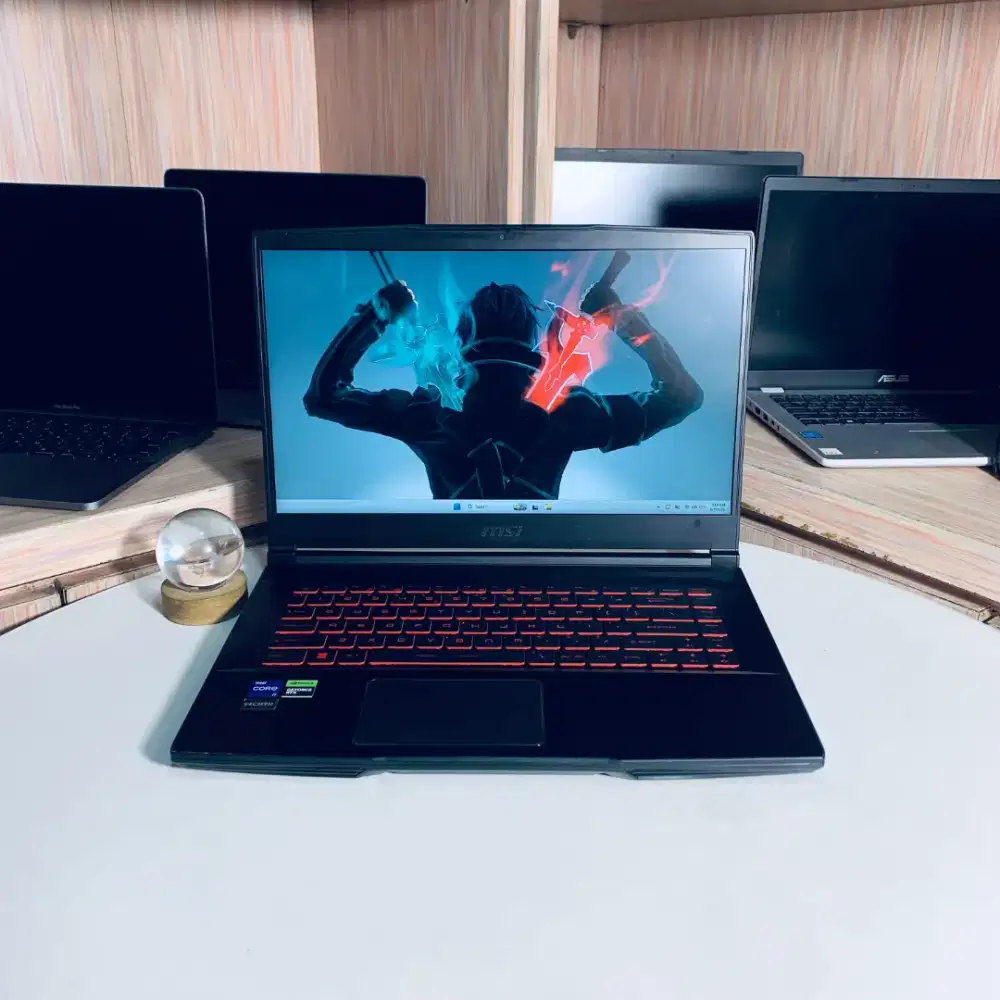 LAPTOP MSI THIN GF63 lINTEL CORE I7 l8GB l512GB