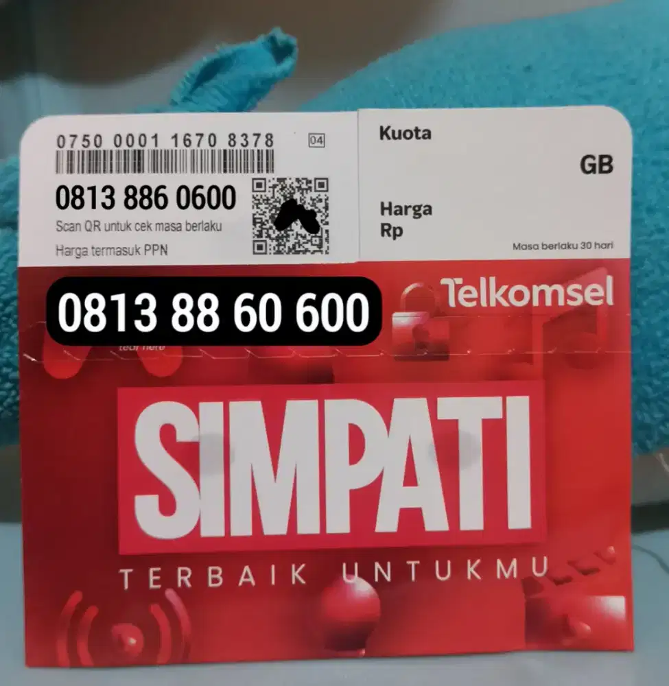Kartu Perdana Telkomsel Simpati 11 Digit Nomor Cantik