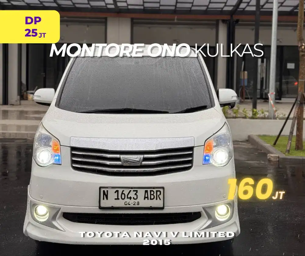 TOYOTA NAV1 NAV-1 V LIMITED 2016 NIK 2015 bs TT type G 2014