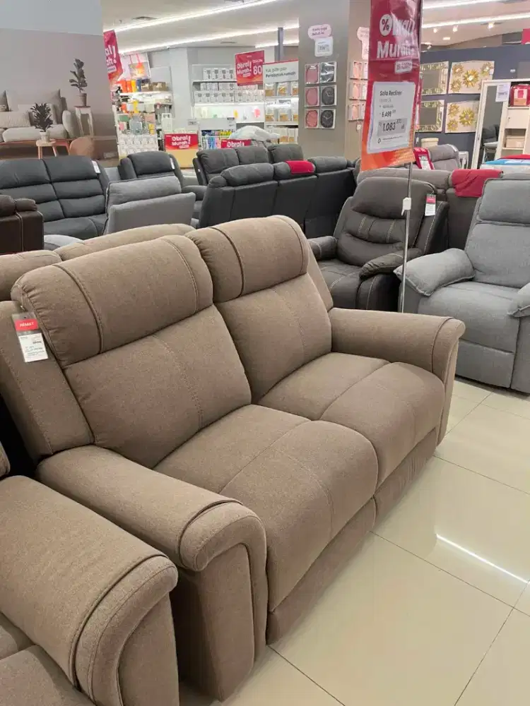 Sofa 2 Seater Lorian Reckliner