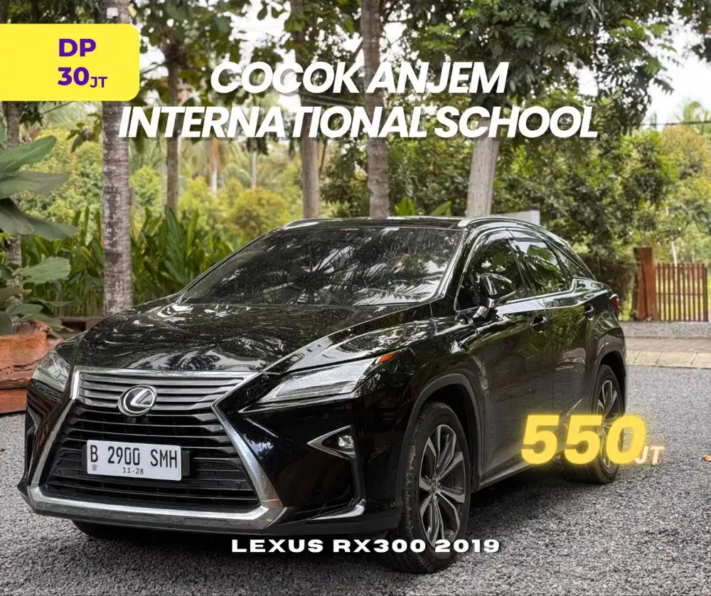 LEXUS RX300 LUXURY 2019 NIK 2018 DP 30jt bs TT fsport RX200t 2017
