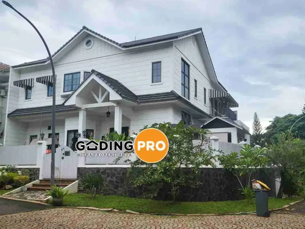 Jual rumah mewah hoek classic modern style cluster favorite. CitraGran Cibubur.